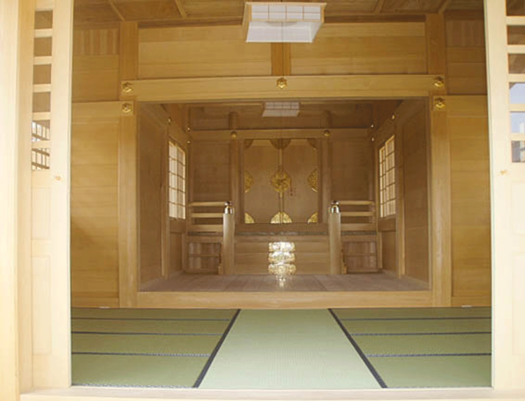 吉田下中野諏訪赤坂神社建設工事