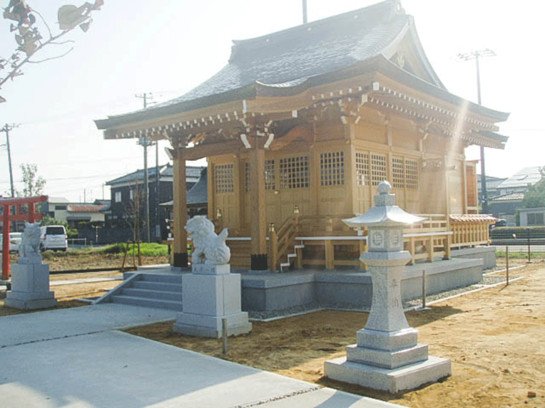 吉田下中野諏訪赤坂神社建設工事